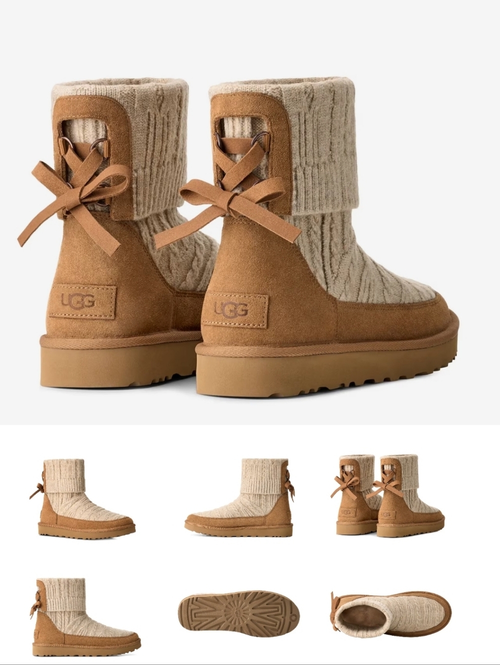 UGG Classic Mini Cabelle Knit Bootie #204